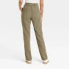 Women's High-Rise Regular Fit Full Length Straight Stovepipe Trousers - A New Day™ -A New Day™ GUEST 016bc052 57de 4ed1 8f12 eb31167b77f9