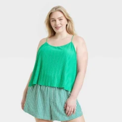 Women's Plisse Cami - A New Day™ -A New Day™ GUEST 044551c5 b757 4a04 8109 888c1458e2a3