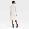 Women's Turtleneck Long Sleeve Cozy Sweater Dress - A New Day™ -A New Day™ GUEST 075b42f0 0444 48b9 97fb 5403046773c6