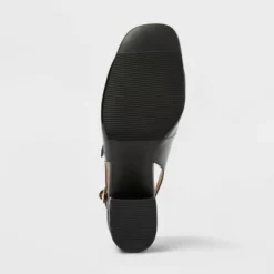 Women's Lucky Square Toe Mary Jane Heels With Memory Foam Insole - A New Day™ Black -A New Day™ GUEST 078ca409 303e 4448 b9ae 6d40257f26c4