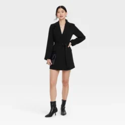 Women's Long Sleeve Mini Blazer Dress - A New Day™ -A New Day™ GUEST 07a3186e 6af3 48f9 8468 ed8bf53b4221