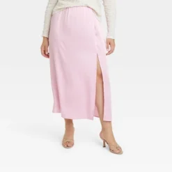 Women's Satin Slip Skirt - A New Day™ Light Pink -A New Day™ GUEST 0b7fc493 772b 4268 9224 fa50a0ba3cca