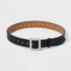 Women's Square Buckle Belt - A New Day™ Black 1 Women's Square Buckle Belt - A New Day™ Black -A New Day™ GUEST 119147f8 702f 44be b974 ba2e80e32750