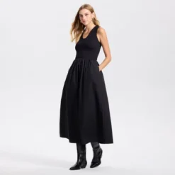 Women's Midi A-Line Dress - A New Day™ -A New Day™ GUEST 1a1290ab e450 4739 870a d3a436d2af41