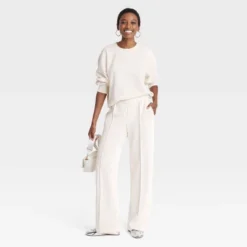 Women's High-Rise Full Jogger Knit Pants - A New Day™ -A New Day™ GUEST 1b27a353 dc8c 4d76 b9b9 5554ef622eaa