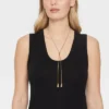 Teardrop Bean Adjustable Necklace - A New Day™ Gold: Lobster Claw Clasp, Nickel-Free Metal, 32" Length -A New Day™ GUEST 1f711f3a 887e 4599 83ba ac74635ec575