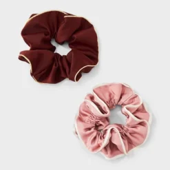 Satin Hair Twister Set 2pc - A New Day™ Pink/Red -A New Day™ GUEST 27f14c21 b1dc 431b bb61 ef45d6cd901d