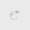 Sterling Silver Cubic Zirconia Faux Duo Stud Hoop Earrings - A New Day™ Silver 2 Sterling Silver Cubic Zirconia Faux Duo Stud Hoop Earrings - A New Day™ Silver -A New Day™ GUEST 2850c155 7911 4342 90ce 5c5f1a460b17