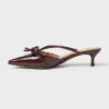 Women’s Odelia Heels With Memory Foam Insole – A New Day™ Burgundy -A New Day™ GUEST 2a59dcb1 e8e8 4d98 a4a5 4a58b419cd3e