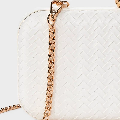 Woven Minaudiere Clutch Crossbody Bag - A New Day™ 8 Woven Minaudiere Clutch Crossbody Bag - A New Day™ - Image 6