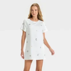 Women's Embellished Mini Dress - A New Day™ White -A New Day™ GUEST 2eb9a4a3 a607 43b1 85db 04ac4b1ddbe5