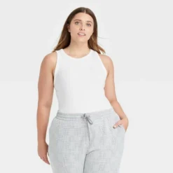 Women's Ribbed Tank Bodysuit - A New Day™ -A New Day™ GUEST 2f8e83aa 394b 4930 9169 b7cd77b6a3b3