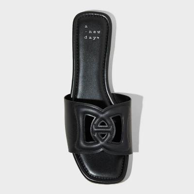 Women's Deidra Slide Sandals - A New Day™ 4 Women's Deidra Slide Sandals - A New Day™ - Image 2