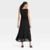 Women's Ruched Midi Sundress - A New Day™ -A New Day™ GUEST 39dc706c 5ca4 4f81 9afc 204175b7130a
