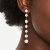 Linear Pearl Dangle Earrings - A New Day™ Pearl -A New Day™ GUEST 3ad092c6 2614 4550 b692 19f2bb7eb12e