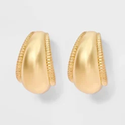 Chunky Hoop Earrings - A New Day™ Gold -A New Day™ GUEST 3b6f8e4c f516 4ddb 8875 2fe30943d44b
