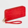 Double Zip Wallet - A New Day™ Red -A New Day™ GUEST 3e0a6027 a0c8 425e a761 5fe700dcee7d
