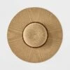 Wide Brim Straw With Beads Floppy Hat - A New Day™ -A New Day™ GUEST 405825dd 7526 458c 8bda 4e532b72f7a6