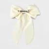 Satin Bow Hair Barrette - A New Day™ -A New Day™ GUEST 40e7d29c 7398 4dad a6d8 f9af15aaec7a