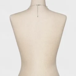 Short Faux Pearl Chain Necklace - A New Day™ Silver -A New Day™ GUEST 42843ce9 ff3f 4646 be42 8fbd4a4ce8d7