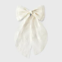 Chiffon Floral Double Bow Hair Barrette - A New Day™ -A New Day™ GUEST 4dd0eee0 a9f3 49cb 84c0 35c1511d5fc1