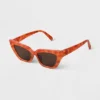 Women's Plastic Retro Angular Cateye Sunglasses - A New Day™ -A New Day™ GUEST 54e4d2c8 f874 4d5b abcb 4122fba66b48