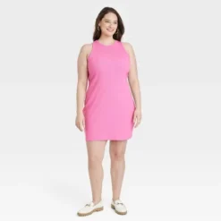 Women's Rib Racer Shift Dress - A New Day™ -A New Day™ GUEST 54e4e334 038b 40a4 9228 b46ada5ffa0a