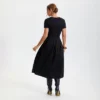 Women's Short Sleeve Midi A-Line Dress - A New Day™ Black 2 Women's Short Sleeve Midi A-Line Dress - A New Day™ Black -A New Day™ GUEST 5b9bff78 bffa 4437 826d c1fa05ba5de2