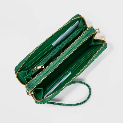 Women's Double Zip Wallet - A New Day™ 4 Women's Double Zip Wallet - A New Day™ - Image 2