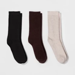 Women's 3pk Crew Socks - A New Day™ 4-10 -A New Day™ GUEST 5cbc4048 9ede 46b3 b1af 641644907a7d