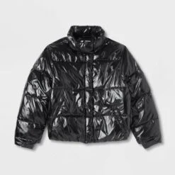 Women's Adaptive Seated Fit Relaxed Puffer Jacket - A New Day™ -A New Day™ GUEST 604528a3 f8f2 41b4 99cd a192cf240925