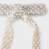 Beaded Pearl Argyle Bow Hair Barrette - A New Day™ Ivory -A New Day™ GUEST 60663069 b04f 4df9 9c4d daeab63938d0