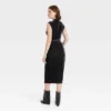 Women's Velour Side Ruched Drapery Bodycon Dress - A New Day™ -A New Day™ GUEST 6675d966 f804 40a8 88e2 ab4bf71ae219