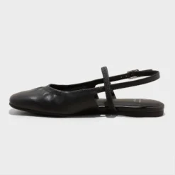Women's Vada Slingback Scrunch Toe Flats - A New Day™
