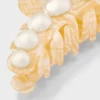 Jumbo Plastic Pearl Claw Hair Clip - A New Day™ Ivory: Hair Accessories For Styling -A New Day™ GUEST 69a3a281 72bc 4e6c 97d5 84579a68a9d5