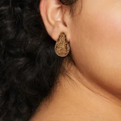 Rhinestone Embedded Teardrop Earrings - A New Day™ -A New Day™ GUEST 6bc36c50 caf0 49d6 af24 8f58dd39a287