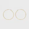 Hoop With Pave Stones Earrings - A New Day -A New Day™ GUEST 6c353ea9 3122 438e 894a 6b76535c6ecc