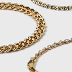 Cup Chain Bracelet Set 3pc - A New Day™ Gold -A New Day™ GUEST 6d5802d6 3c0d 403a 9cb1 2172ff2f0988