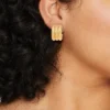 Ribbed Hoop Earrings - A New Day™ Gold -A New Day™ GUEST 6fc6f444 e5f5 40aa 8ca3 2abe6c95974c