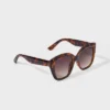Women's Oversized Cateye Tortoise Shell Butterfly Sunglasses - A New Day™ Assorted Browns: UV Protection, Recycled Frame 2 Women's Oversized Cateye Tortoise Shell Butterfly Sunglasses - A New Day™ Assorted Browns: UV Protection, Recycled Frame -A New Day™ GUEST 6fd50943 9bbc 4a69 85e2 7095ffff0253
