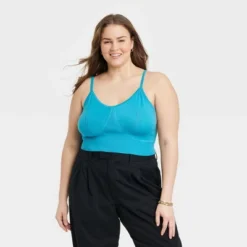 Women's V-Neck Bralette Sweater - A New Day™ -A New Day™ GUEST 715a061e 0d58 431a 8931 e7755808646b