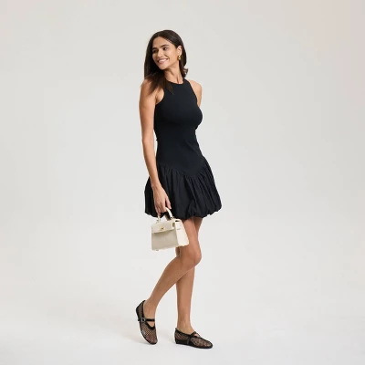 Women's Bubble Hem Knit Mini Dress - A New Day™ 4 Women's Bubble Hem Knit Mini Dress - A New Day™ - Image 2