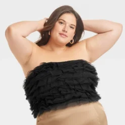 Women's Tiny Tulle Tank Top - A New Day™ -A New Day™ GUEST 75e7f593 bd97 4fe8 bb28 fd658892128c