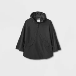 Women's Adaptive Seated Fit Rain Jacket - A New Day™ Black -A New Day™ GUEST 7616dec5 a0bc 40e8 923c ee8f3755d1a2