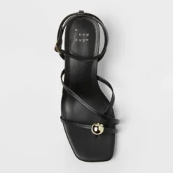 Women's Phoebe Strappy Ball Ornament Heels - A New Day™ -A New Day™ GUEST 78de5a69 3117 4cc9 9ecc b317db859d0a