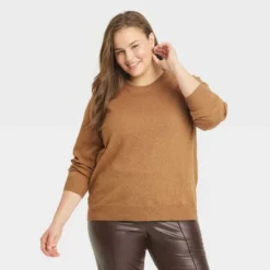 Women's Fine Gauge Crewneck Sweater - A New Day™ -A New Day™ GUEST 797b9c28 7952 43f5 9097 7f1f5a46f926