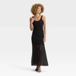 Women's Textured Knit Maxi Dress - A New Day™ -A New Day™ GUEST 79b1c08c 1bcc 4769 b251 711412c22fec