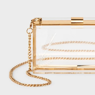 Clear Minaudiere Crossbody Bag - A New Day™ 6 Clear Minaudiere Crossbody Bag - A New Day™ - Image 4