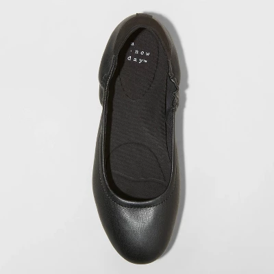Women's Meredith Ballet Flats - A New Day™ Black 4 Women's Meredith Ballet Flats - A New Day™ Black - Image 2