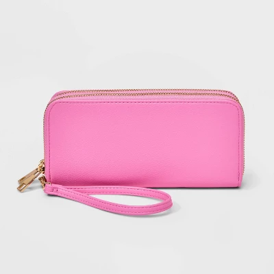 Women's Double Zip Wallet - A New Day™ 8 Women's Double Zip Wallet - A New Day™ - Image 6